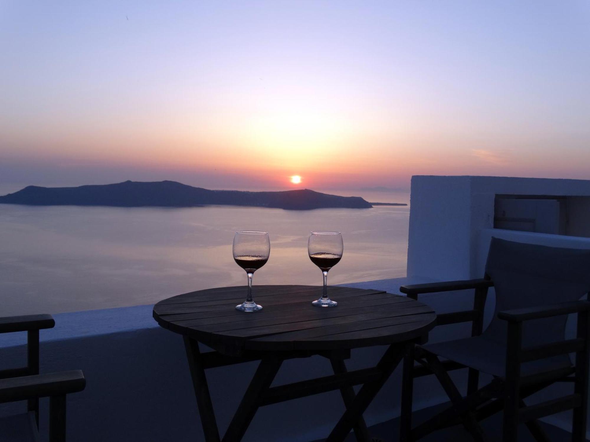 Yposkafo Suites - Villa - Santorini Фіра Екстер'єр фото